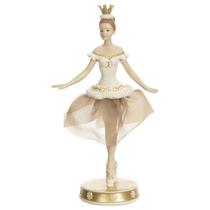 Bailarina solara champanhe/dourado - 24cm