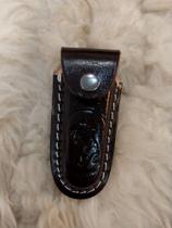 Bainha Canivete de Couro Marrom Expresso