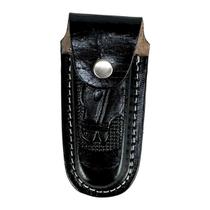 Bainha Case Protetora Para Canivetes Pequenos Em Couro Moda Country Trucker Expo Cavalgada Agro 2025