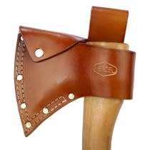 Bainha de Couro Marrom EXCLUSIVA para Machado 334 Nº02 Proteção e Estilo