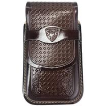 Bainha De Couro Para Celular Smartphone Com Passador De Cinto