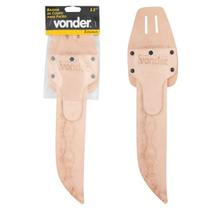 Bainha De Couro Para Lâmina 12 Polegadas Fixa Para Facão Em Sola Natural Vonder Excelente Original.