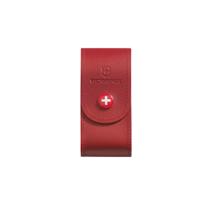 Bainha de Couro Vermelho - Victorinox