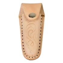 Bainha Decorada Para Canivete Estreito