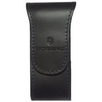 Bainha Para Canivete De Couro Preta Grande Nacional Victorinox
