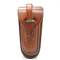 Bainha Porta Canivete de Argola Atrevidu's Country em Couro Legítimo Rústica Bainha Porta Canivete de Argola Atrevidu's Country em Couro Legítimo Rústica