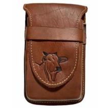 Bainha Porta Celular De Couro 100% Vaquejada Exclusiva Boi Bainha Porta Celular De Couro 100% Vaquejada Exclusiva Boi