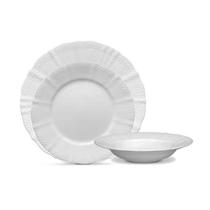 Baixela em porcelana Noritake Cher Blanc 18 peças