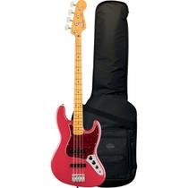 Baixo 4 Cordas Fender American Professional Classic Jazz Bass Faded Dakota Red Baixo 4 Cordas Fender American Professional Classic Jazz Bass Faded Dakota Red