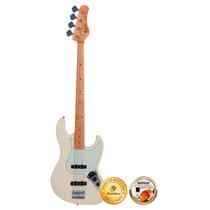 Baixo 4 Cordas Tagima Jazz Bass Olympic White TW-73