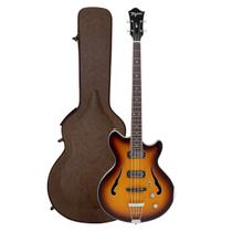 Baixo 4 Cordas Tagima Semi Acústico Ekosonic SB com Case