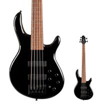 Baixo 5 Cordas Ativo Bartolini Cort C5 Deluxe BK Black Baixo 5 Cordas Ativo Bartolini Cort C5 Deluxe BK Black