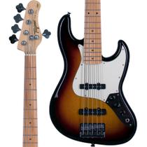 Baixo 5 Cordas Tagima TJB-535 SB Sunburst MG Escala Clara Baixo 5 Cordas Tagima TJB-535 SB Sunburst MG Escala Clara