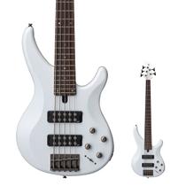 Baixo 5 Cordas Yamaha TRBX305 WH White Ativo Mahogany Baixo 5 Cordas Yamaha TRBX305 WH White Ativo Mahogany