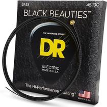 Baixo DR Black Beauties de 5 cordas 45-130
