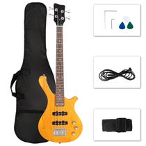 Baixo Elétrico Ktaxon 36" Mogno Rosewood 4 Cordas