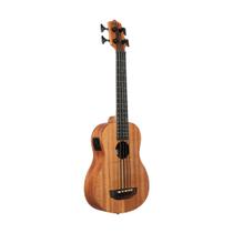 Baixo Kala Nomad Acústico-Elétrico U-Bass Mahogany