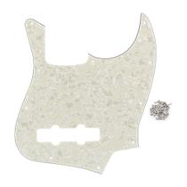 Baixo Pickguard FLEOR J de 10 furos para 4 cordas americano/mexicano