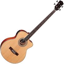 Baixolão Eletroacústico 4 Cordas Hofma HBS190 Natural