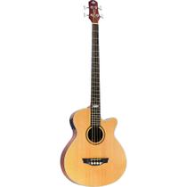 Baixolão Strinberg SB240C NS EletroAcústico de 4 Cordas Natural Fosco