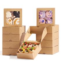 Bakery Boxes JCXGRVC Truffle Pastry Gift 12,7 x 12,7 x 5 cm, pacote com 100
