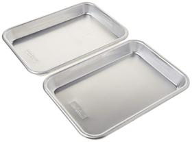 Bakeware Nordic Ware Naturals, oitava folha, alumínio, pacote com 2 unidades