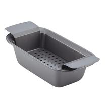 Bakeware Rachael Ray Meatloaf, forma de pão para assar 23 cm x 13 cm