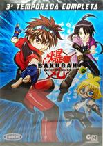 Bakugan Battle Brawlers 3ª Temporada - Box Com 2 Dvds