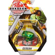 Bakugan Geogan Rising 2021 Ventus Ghost Beast Geogan (Viloch Combiner Part 3 of 7) Collectible Action Figure and Trading Cards