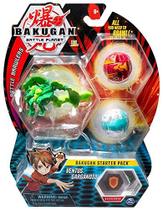 Bakugan Starter Pack 3-Pack, Ventus Garganoid, Criaturas Transformadoras Colecionáveis, para maiores de 6 anos ou mais
