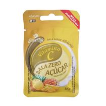 Bala Abacaxi Com Vitamina C Zero Açúcar Vegano Sweet Life - Sachê 16g