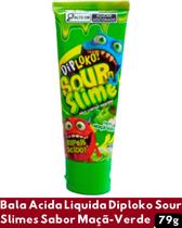 Bala Acida Liquida Diploko Sour Slimes Sabores 79g Bala Acida Liquida Diploko Sour Slimes Sabores 79g