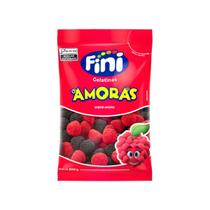 Bala amoras fini 500 gr preta e vermenha