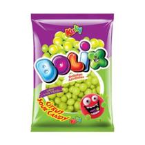 Bala Azedinha Bolix Sabor Uva Verde Citrus Pacote 70g