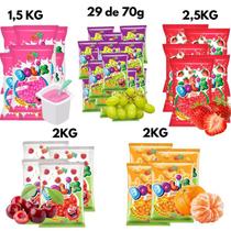 Bala Azedinha BOLIX Sabores de Frutas Tubetes/ Lembrancinhas/ Atacado 10,5KG