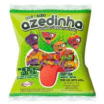 Bala Azedinha Santa Rita Mastigável Sortida Azeda Morango Melancia Tangerina Uva 600g Sem Glúten Bala Azedinha Santa Rita Mastigável Sortida Azeda Morango Melancia Tangerina Uva 600g Sem Glúten
