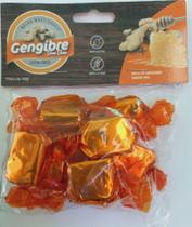 Bala Bombom de gengibre mastigável 40g mel gengibrinha Bala Bombom de gengibre mastigável 40g mel gengibrinha