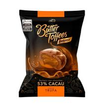 Bala Butter Toffees Caramelo Intense 53% Cacau 90g Recheio Cremoso