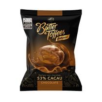 Bala Butter Toffees Intense Arcor Sabor Chocolate Recheio Chocolate 53% Cacau 90g