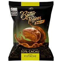 Bala Butter Toffees Intense Pistache 53% Cacau Arcor 90g