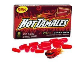 Bala Canela Hot Tamales Fierce Cinnamon 22g - Importado EUA Bala Canela Hot Tamales Fierce Cinnamon 22g - Importado EUA