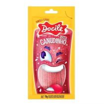 Bala Canudinho Tube Morango Cítrico 70g - Docile Bala Canudinho Tube Morango Cítrico 70g - Docile
