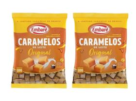 Bala Caramelos de Leite Embaré C/ 100u 660g - 2 Pacotes Bala Caramelos de Leite Embaré C/ 100u 660g - 2 Pacotes