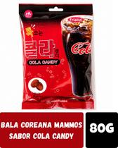 Bala coreana mammos sabor cola candy 80g Bala coreana mammos sabor cola candy 80g