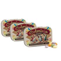 Bala De Alcaçuz Colorizia Amarelli 40G (3 Latas)