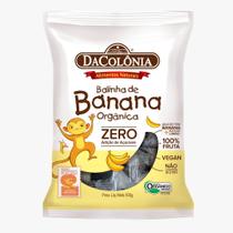 Bala de Banana Orgânica Zero Açúcar DaColônia - SAÚDE DA TERRA