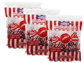 Bala de Canela Santa Fé 600g - 3 pacotes