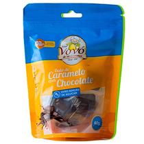 Bala De Caramelo Com Chocolate Zero Vovó 60G Bala De Caramelo Com Chocolate Zero Vovó 60G