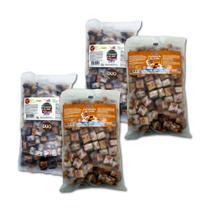 Bala de caramelo de leite puro e com chocolate diet 2kg cada