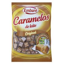 Bala de Caramelo Leite Sabor Baunilha 660g - Embaré